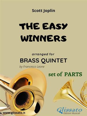 cover image of The Easy Winners--brass quintet Set of PARTS